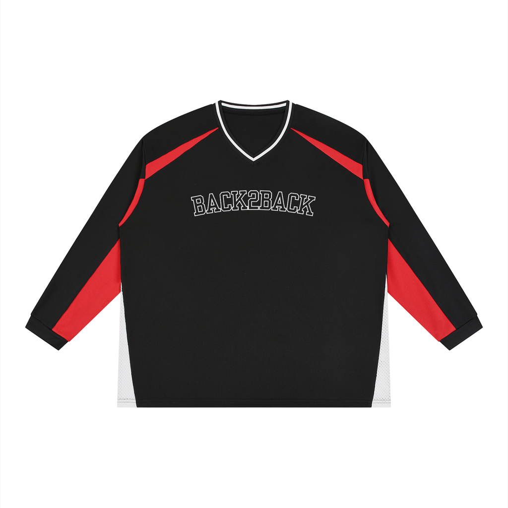 Unisex Color Block Long Sleeve Jersey