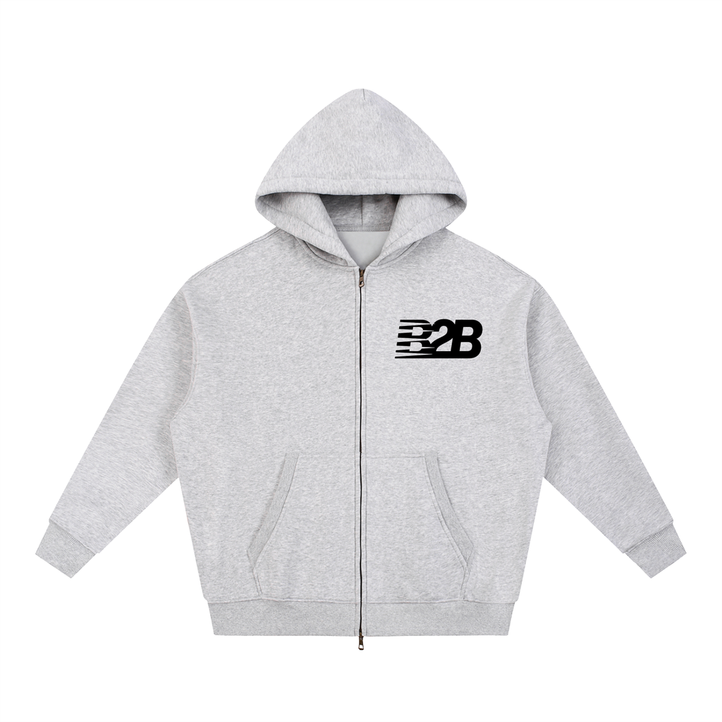 Essential Oversized Fleece Boxy Hoodie