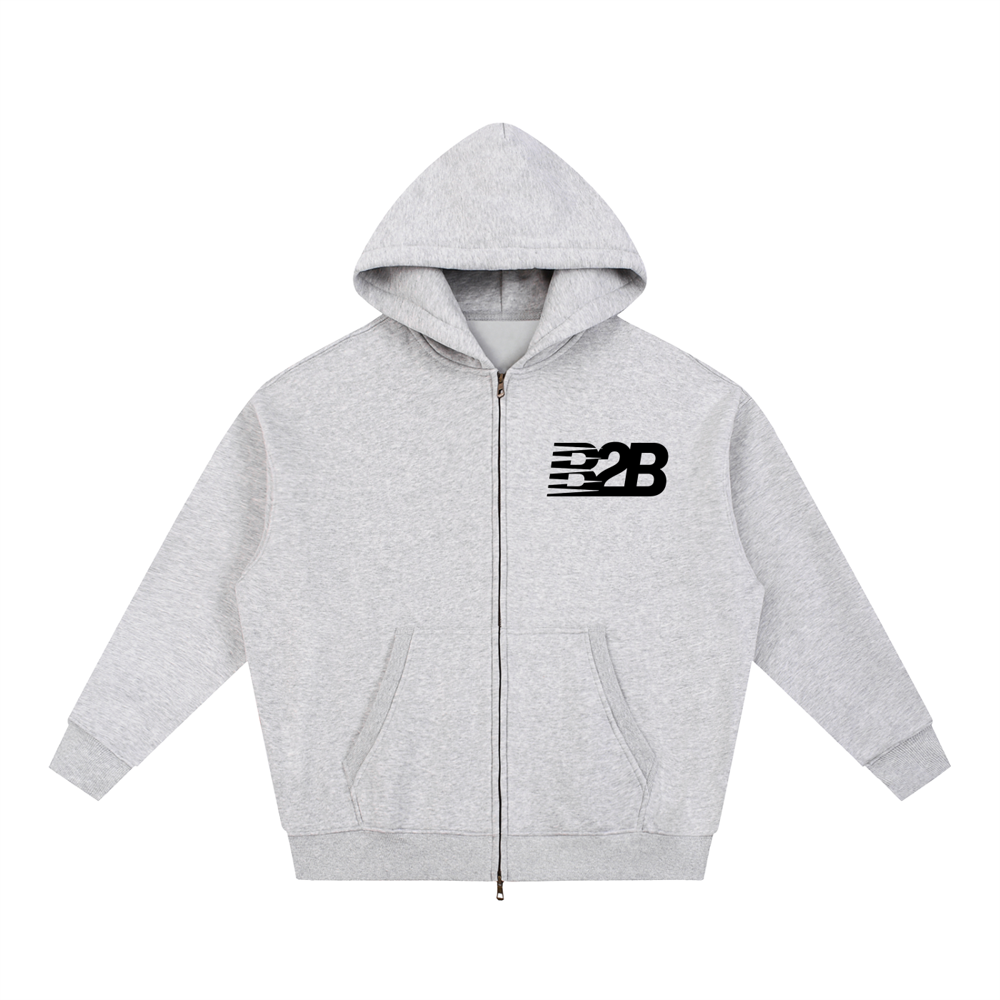 Essential Oversized Fleece Boxy Hoodie