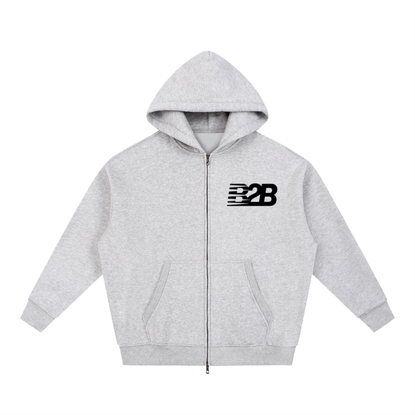 Essential Oversized Fleece Boxy Hoodie