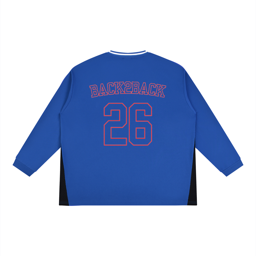 Unisex Color Block Long Sleeve Jersey