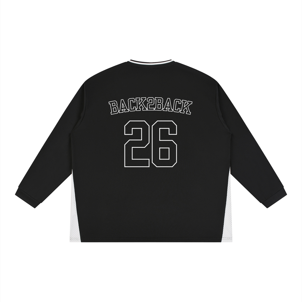Unisex Color Block Long Sleeve Jersey