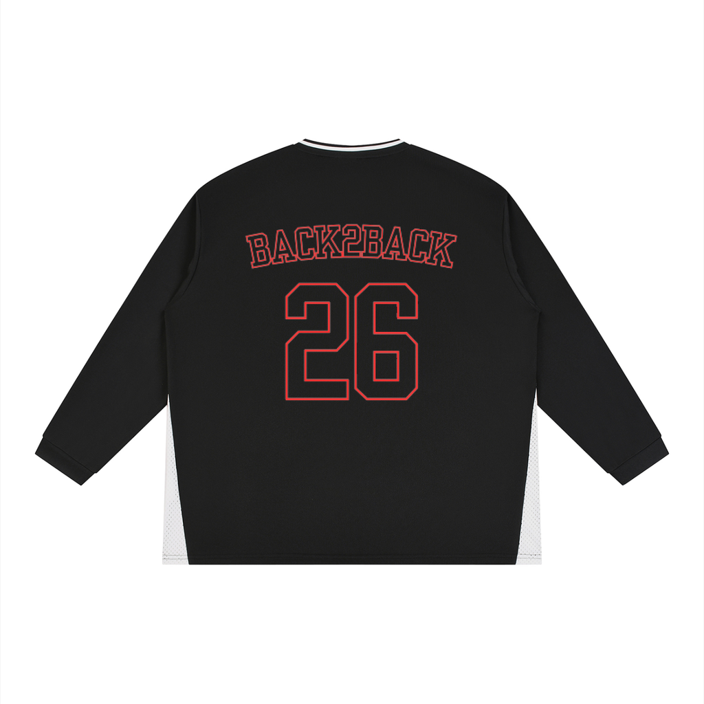 Unisex Color Block Long Sleeve Jersey