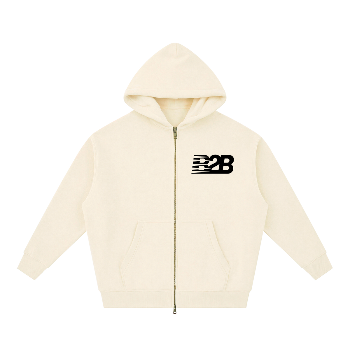 Essential Oversized Fleece Boxy Hoodie