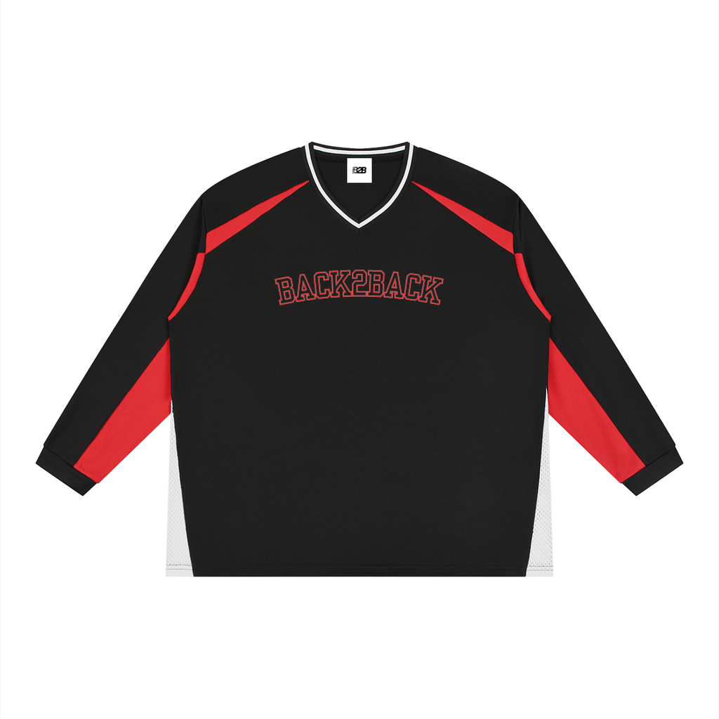 Unisex Color Block Long Sleeve Jersey