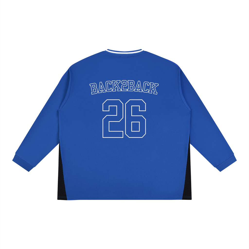 Unisex Color Block Long Sleeve Jersey