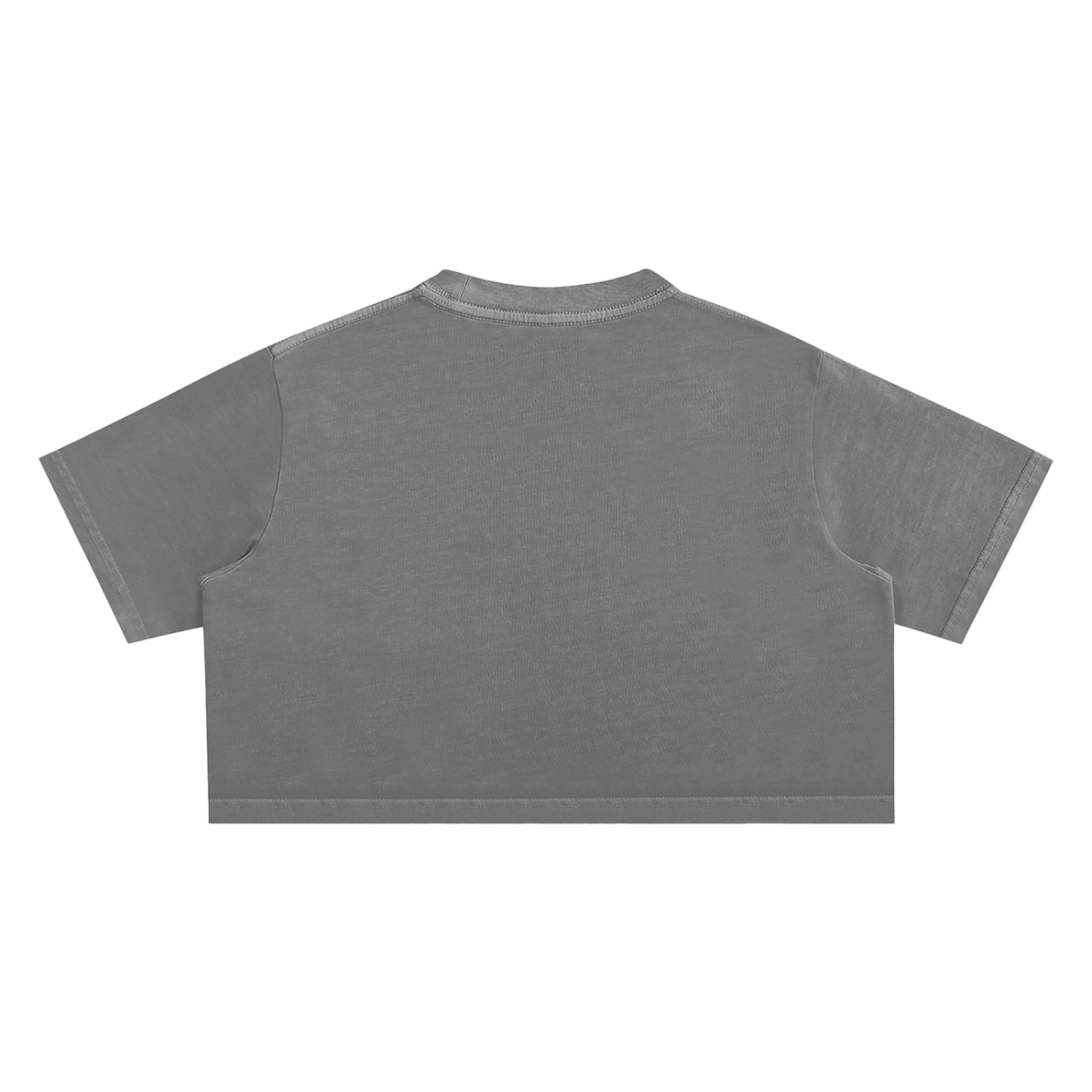 Womens Snow Washed Crop Top